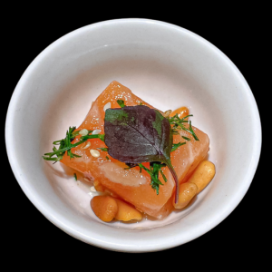 gemarineerde zalm met dille